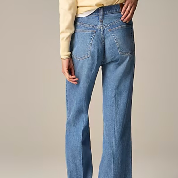 J.Crew Denim Trouser in Chambray Blue Wash NWT - Picture 4 of 6